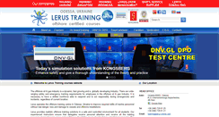 Desktop Screenshot of lerus-training.com